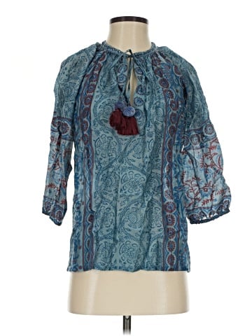 Bella 3/4 Sleeve Blouse (view 1)