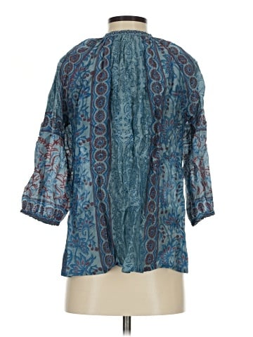 Bella 3/4 Sleeve Blouse (view 2)