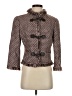 Elie Tahari Houndstooth Brown Pink Jacket Size S - photo 1