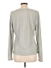 White House Black Market Metallic Silver Pullover Sweater Size L - photo 2