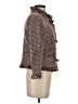 Elie Tahari Houndstooth Brown Pink Jacket Size S - photo 4