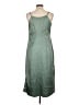 Lulus Metallic Green Cocktail Dress Size L - photo 2