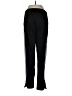 Adidas 100% Polyester Solid Black Track Pants Size L - photo 2