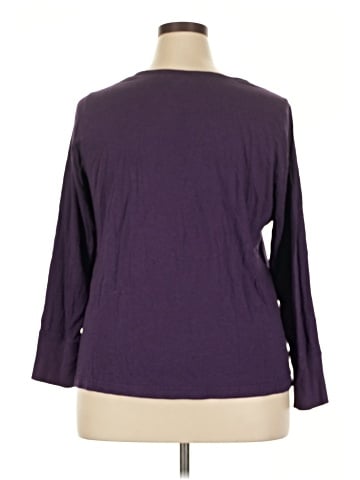 Cacique 3/4 Sleeve Top (view 2)