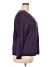 Cacique Purple 3/4 Sleeve Top Size 18 - 20 - photo 4