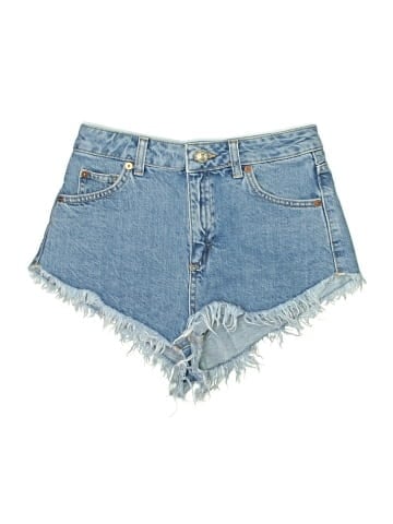 Topshop Denim Shorts (view 1)
