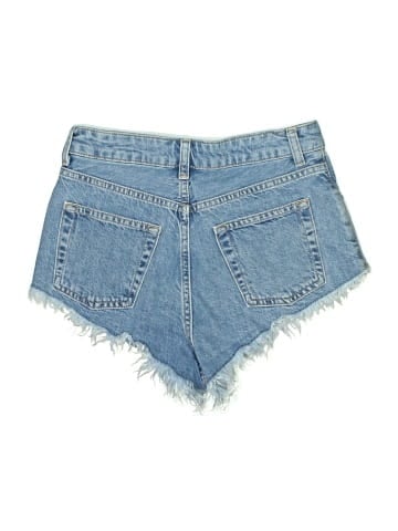 Topshop Denim Shorts (view 2)