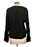 Elan 100% Rayon Black Long Sleeve Blouse Size L - photo 2
