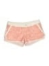 Roxy Color Block Orange Shorts Size M - photo 1