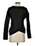 A.L.C. Metallic Black Pullover Sweater Size S - photo 2