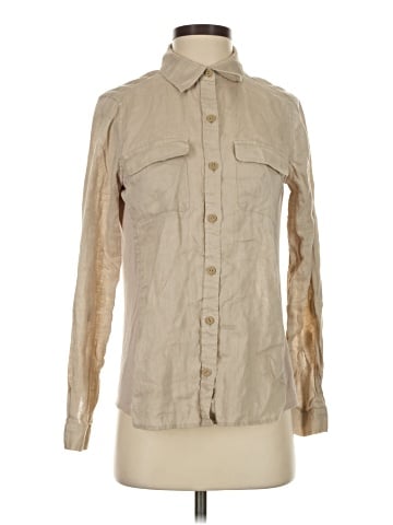 Calvin Klein Long Sleeve Button-Down Shirt (view 1)