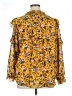 Lane Bryant 100% Polyester Yellow Long Sleeve Blouse Size 16 - photo 2
