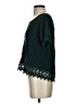 Chloe K Teal Short Sleeve Top Size S - photo 5