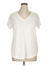Torrid Ivory Short Sleeve T-Shirt Size 1X Plus (1) - photo 1