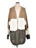 Merokeety Color Block Brown Cardigan Size XXL - photo 1