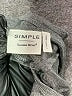 SIMPLE By Suzanne Betro Solid Gray Jumpsuit Size L - photo 4