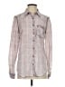Maurices Plaid Gray Long Sleeve Blouse Size S - photo 1