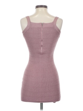 strapless open back dress Bennet Rib Knit Contrast Dress