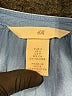 H&M Blue Short Sleeve Blouse Size S - photo 7