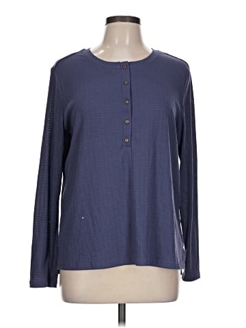 G.H. Bass & Co. Long Sleeve Henley (view 1)
