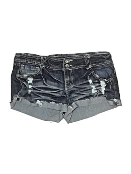 Blue Asphalt Denim Shorts