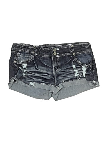 Blue Asphalt Denim Shorts (view 1)