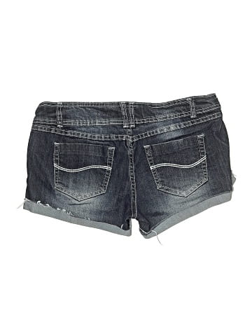 Blue Asphalt Denim Shorts (view 2)