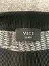 VICI Houndstooth Black Pullover Sweater Size L - photo 7