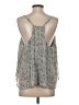 She + Sky 100% Polyester Gray Sleeveless Blouse Size S - photo 2