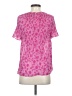 MICHAEL Michael Kors 100% Polyester Pink Short Sleeve Blouse Size S - photo 2