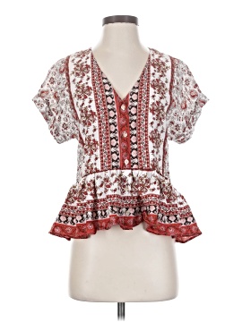 Assorted Brands Short Sleeve Blouse