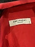 Equipment 100% Silk Solid Red Long Sleeve Silk Top Size S - photo 6