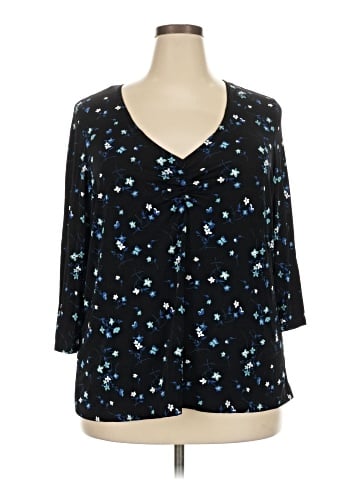 Studio 1940 3/4 Sleeve Blouse (view 1)