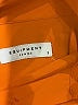 Equipment Orange Long Sleeve Button-Down Shirt Size S - photo 7