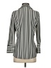 Anxiety Silver Long Sleeve Blouse Size S - photo 2