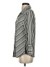 Anxiety Silver Long Sleeve Blouse Size S - photo 5