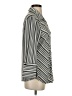 Anxiety Silver Long Sleeve Blouse Size S - photo 4
