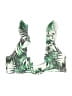 Missguided Tropical Green Swimsuit Top Size 4 - photo 1