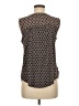 Ann Taylor LOFT 100% Polyester Brown Sleeveless Blouse Size M - photo 2