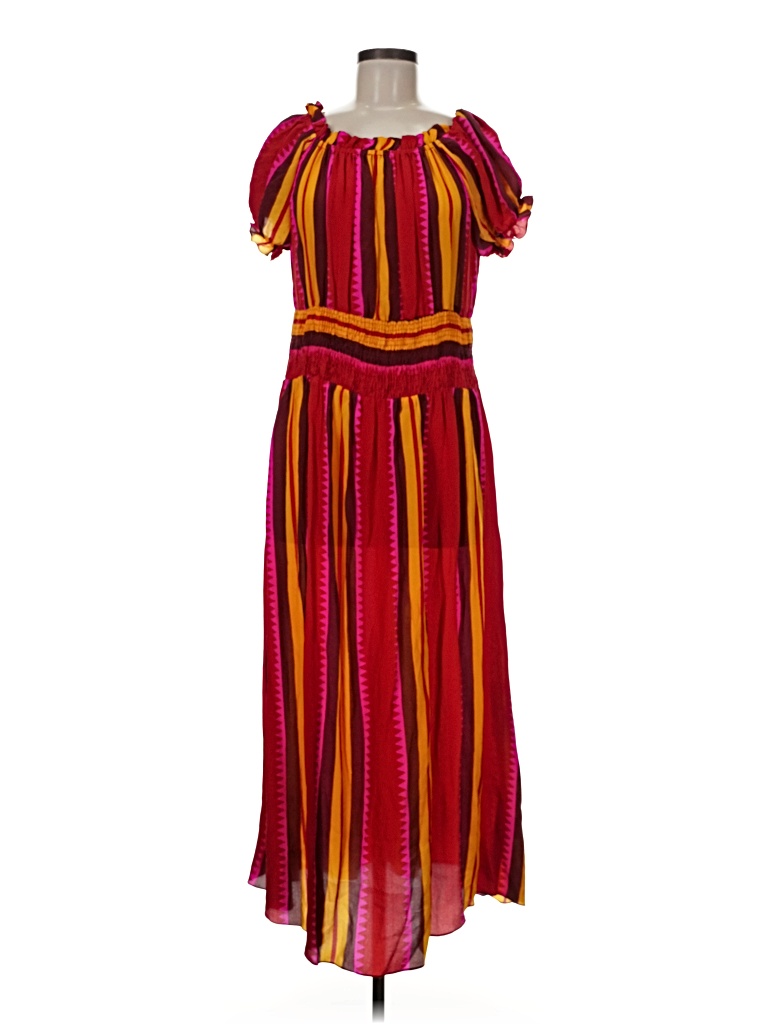 Pre-owned Assorted Brands Casual Dress In Red