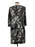 B. Smart Animal Print Gray Casual Dress Size L - photo 2