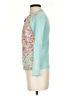 J. McLaughlin Paisley Teal Track Jacket Size XS - photo 5