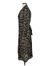 MNG Animal Print Black Casual Dress Size 8 - photo 5