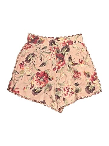 Zimmermann Linen Cassia Scallop Shorts (view 2)