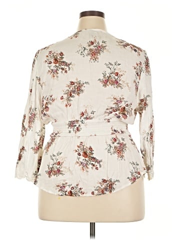 American Rag Cie 3/4 Sleeve Blouse (view 2)