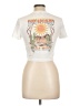 Shein Ivory Short Sleeve Turtleneck Size L - photo 2