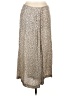 Vince. Animal Print Tan Casual Skirt Size 10 - photo 1