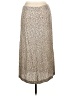 Vince. Animal Print Tan Casual Skirt Size 10 - photo 2