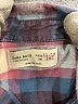 Zara 100% Cotton Plaid Blue Long Sleeve Button-Down Shirt Size 11 - 12 - photo 3