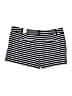 Ann Taylor LOFT Stripes Black Shorts Size 14 - photo 2